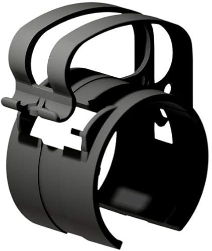 Global Truss Clip de gestión de cables con anillo de goma (paquete de 4) (blanco)