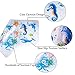 BEEHOMEE Bath Mats for Tub Kids,Baby Toddler - Large Cartoon Non-Slip Bathroom Bathtub Anti-Slip Shower Mats for Floor 35x15,Machine Washable XL Size Bathroom Mats (Blue-Octopus)