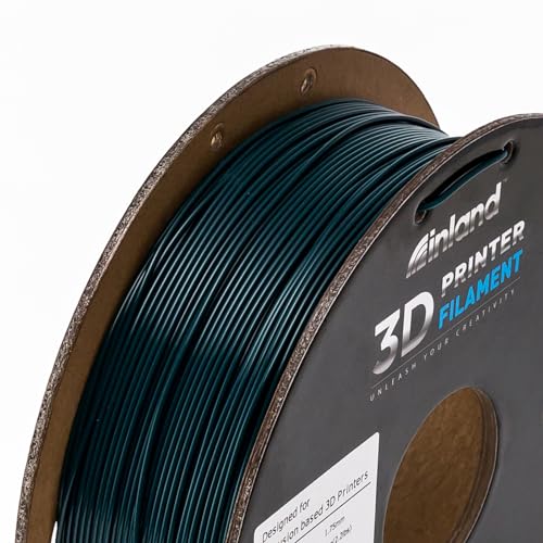 Image of INLAND Micro Center PLA+ 3D Printing Filament 1.75mm - PLA Pro Dimensional Accuracy + /- 0.03 mm - 1kg Cardboard Spool (2.2 lbs) (1 Pack Green, 1.75mm)
