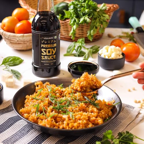 Image of Urban Platter Premium Soy Sauce, 500ml (Naturally Brewed | Umami | Suitable for Stir Fry | Asian Cuisine)
