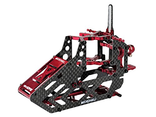 Microheli Aluminum/Carbon Fiber Main Frame (RED) - BLADE 180 CFX
