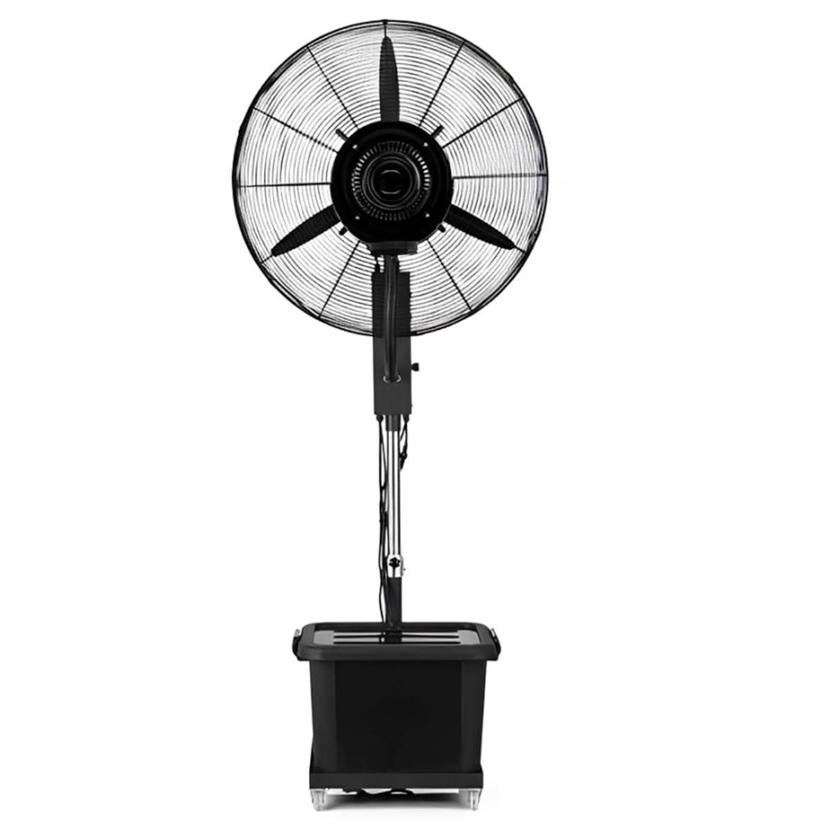 asdchZen Oscillating Misting Fan With 42L Water Tank, 3-Speed Pedestal Stand Fan, Outdoor Cooling For Patio, Garage, Restaurant, Gym,75cm/29.5in