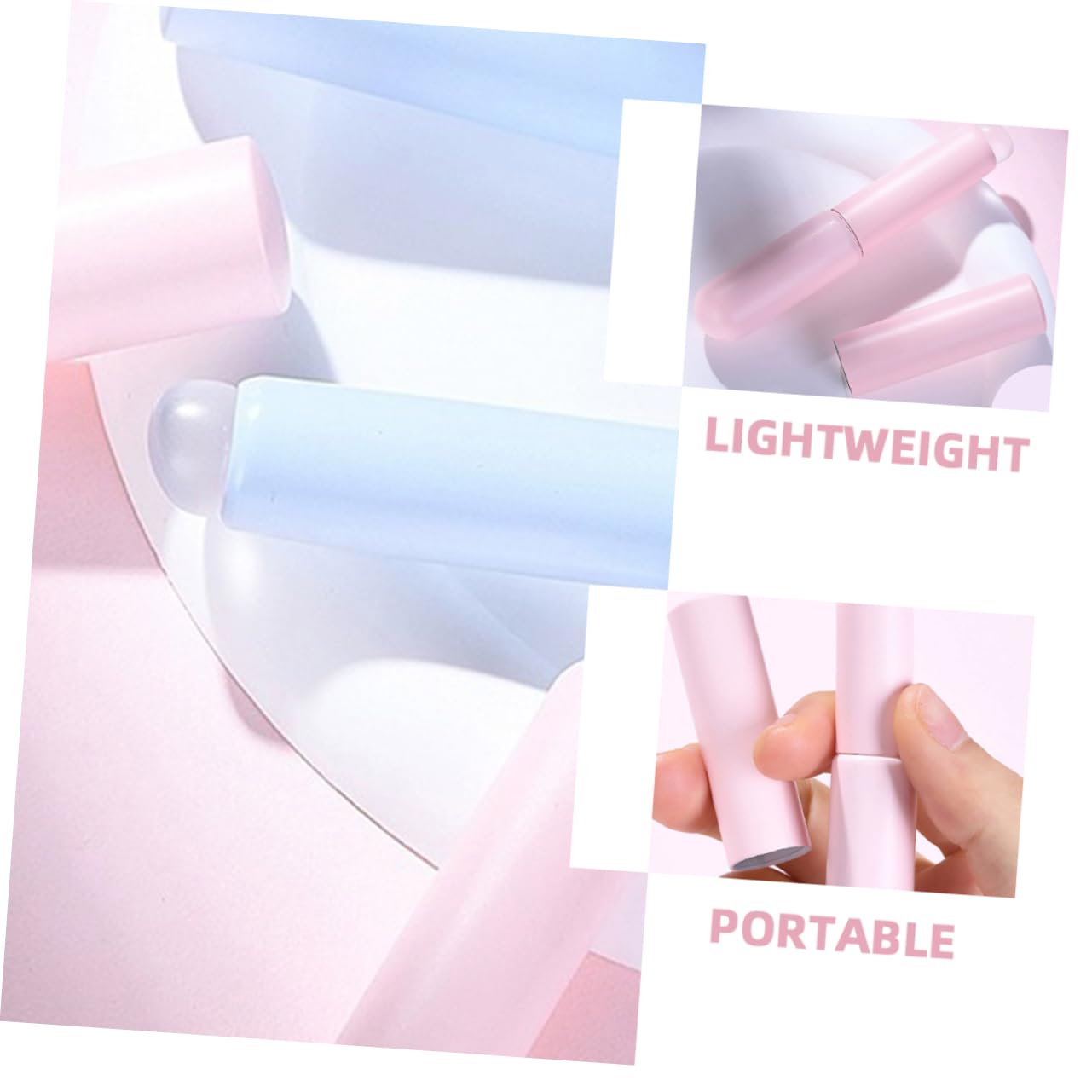 FOMIYES 5 Sets Silikon-lippenpinsel-set Lippenapplikator Lippenpeelingpinsel -lippenpinsel Für Lippenstift Make-up-set 6 Stück * 5