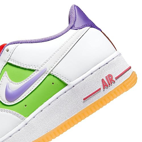 Nike Kids Air Force 1 Lv8 - White Space Purple Sundial3