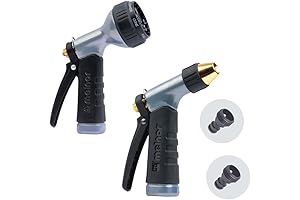 Melnor Dual Pack Metal Nozzles with QuickConnect