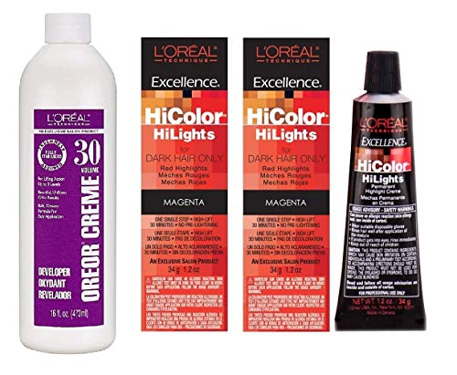 L Oreal Excellence Hicolor Reds For Dark Hair Only H11 Intense Red Beauty Salon Pro