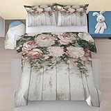 Matériau de haute qualité: Cette parure de lit est confectionnée en microfibre haut de gamme, douce et agréable au toucher. Légère, respirante et infroissable, elle offre un confort optimal et un climat de sommeil agréable en toute saison