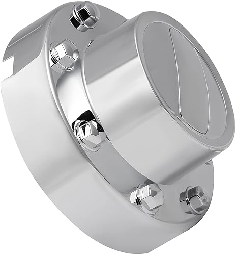 Miniatura 5 de ECCPP Juego de 4 tapas centrales de 7 ruedas cromadas delanteras y 2 traseras para Dodge RAM 3500 2011-2018 Dually de 1 tonelada para camión Alcoa