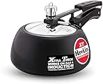 Hawkins 2 Litre Contura Black XT Pressure Cooker, Hard Anodised Inner Lid Cooker, Small Induction Cooker, Handi Cooker, Black (CXT20)