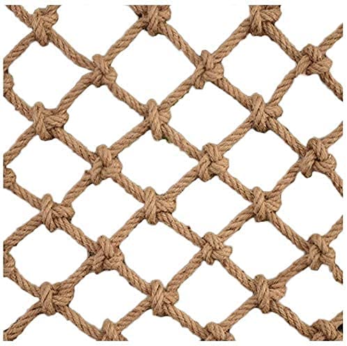 Filet de protection escalier en chanvre naturel 6mm pour sécurité enfant