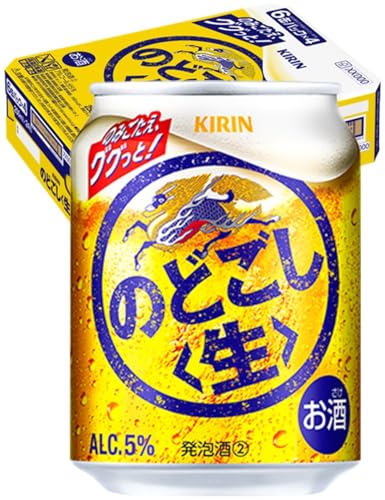 タイムセール商品6 - 【10月より のどごし生(発泡酒2)の酒税が上がります】 のどごし生 ビール 発泡酒 新ジャンル キリン 250ml 24本 [ゴクゴク飲める爽快なうまさ]