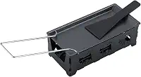 Cffuvros portátil non stick raclette grill, lineador de queijo elétrico com maçane