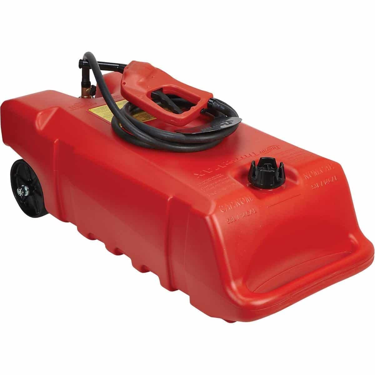 Varan Motors - Carro de combustible NEDLP-34 de 53 litros con bomba de dispensador, sistema de depósito móvil para gasolina, diésel, queroseno
