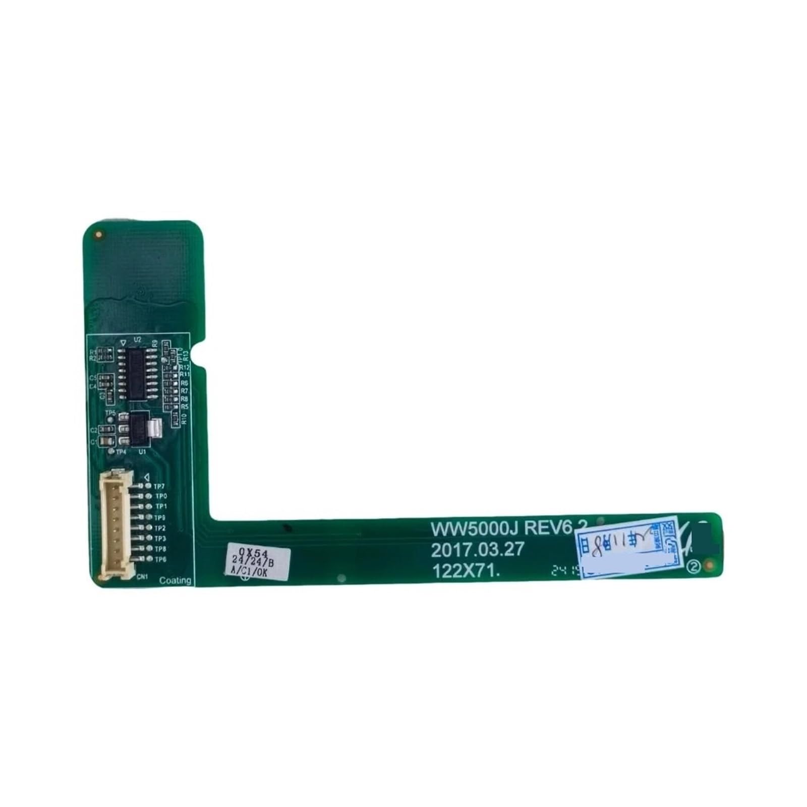 CINDTRGA Panel táctil de conversión de frecuencia for Lavadora, Compatible con Cilindro WW5000J REV6.2, Control de Fideos Planos