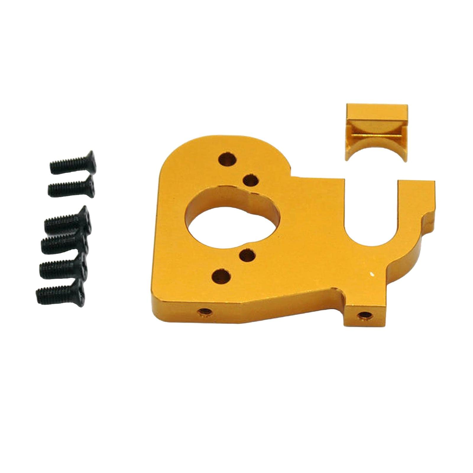Rc Car Metal Motor Mount Holder 1:12 with Bearing Cover Spare Parts Accs Yellow-picture-22
