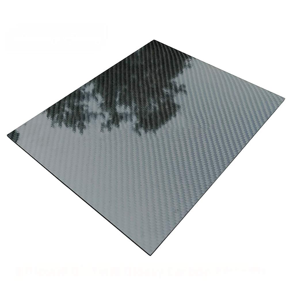 YUZGUHEY 3K Carbon Fiber Sheet Board Material,for Rc UAV/Toys 200X500Mm/200 * 500 0.5Mm(200 * 500 * 1.5Mm)