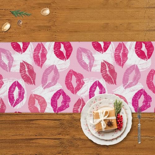 Chemin de table de Noël antispot pour protection table de cuisine - 6