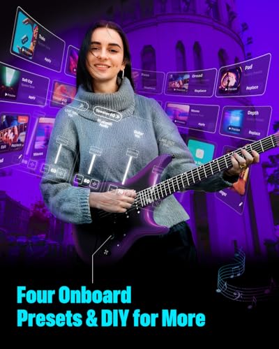 Image of Enya Inspire 39 inch Smart Electric Guitar - Carbon Fiber Body with Built-in 15W Speaker, 20 Tones & App Control, 4 Presets, Bluetooth, Gig Bag Included, 2-Year Warranty