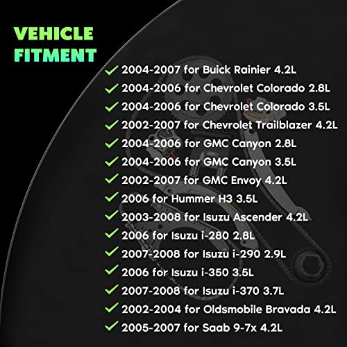 Scitoo 9-0195Sc Engine Timing Chain Kit Sets Replaces For Buick Rainier For Chevy Colorado Trailblazer 4.2L 2.8L 3.5L 2.9L 3.7L #TOP2