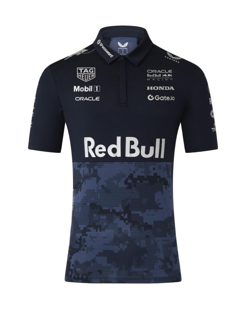 Castore Red Bull Racing F1 x Hypebeast 2025 Special Edition Track Polo Shirt