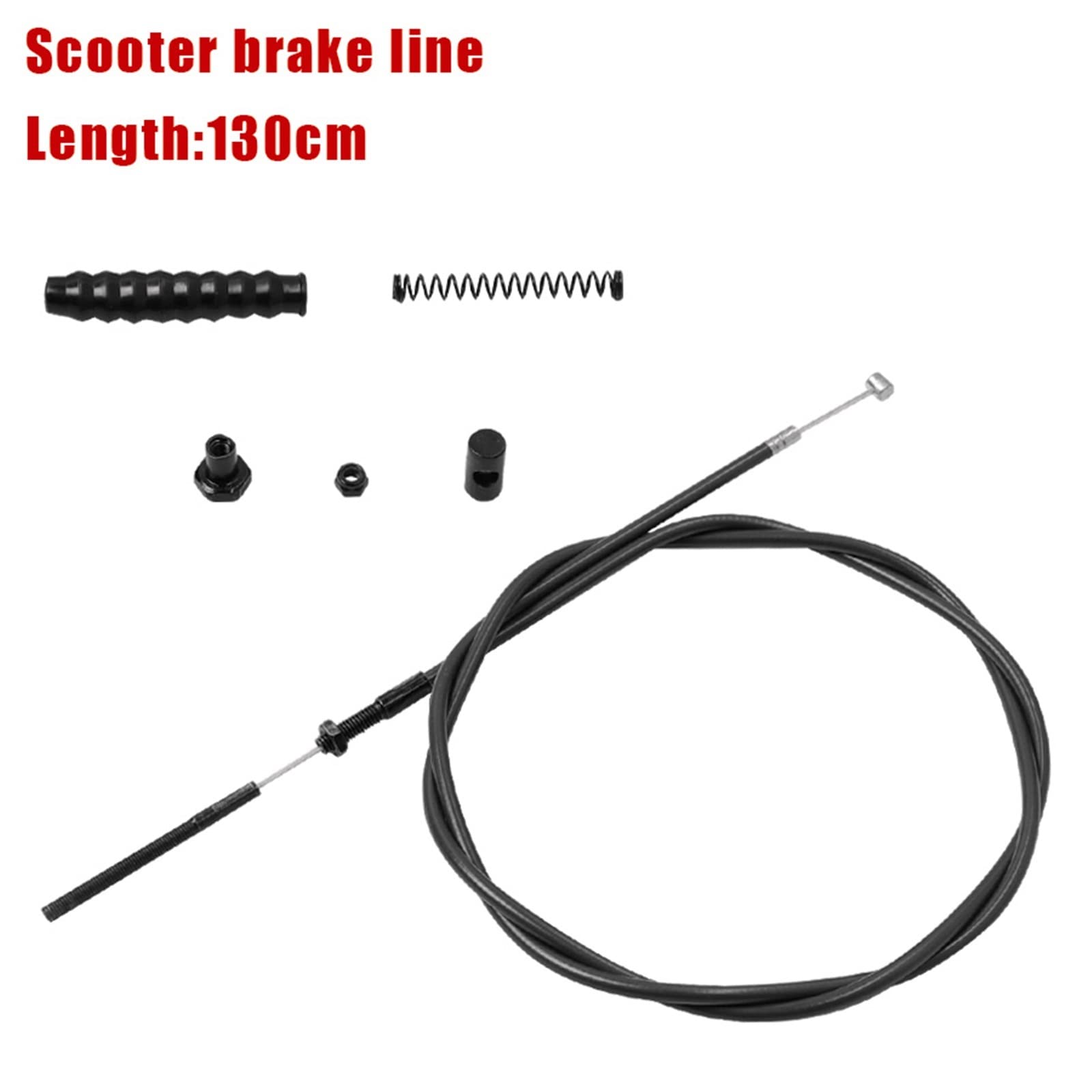 Linea del Cavo Freno Durevole Adatto for Segway Ninebot Max G30 Monopattino G30D Accessori del Gruppo Freno a Ruota Anteriore Scooter