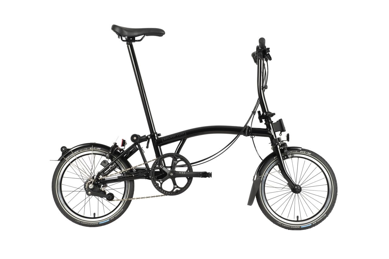 Brompton Folding Commuter Bike C Line 6-Speed | Compact, Lightweight, Urban Bike for Adults