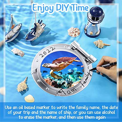 Imanes decorativos crucero diseño árbol 4 piezas miniatura 3