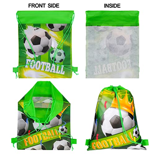 Qpout 12 pezzi Borse per Feste di Calcio con
