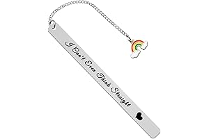I Can't Even Think Straight Bookmark: LGBT Valentine's Day Gift for LGBTQ+ Loved Ones
