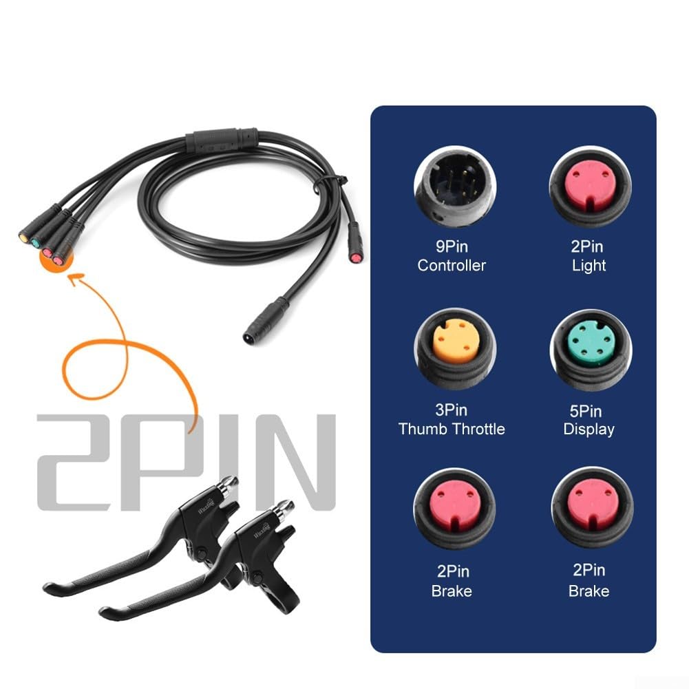 Kit Controller KT Per Bicicletta Elettrica, Pannello Display LCD3 36V 48V 350W Controller 17A Pedalata Assistita Set Acceleratore A Pollice Sensore Per La Modifica Della Bicicletta Elettrica - Foto 12