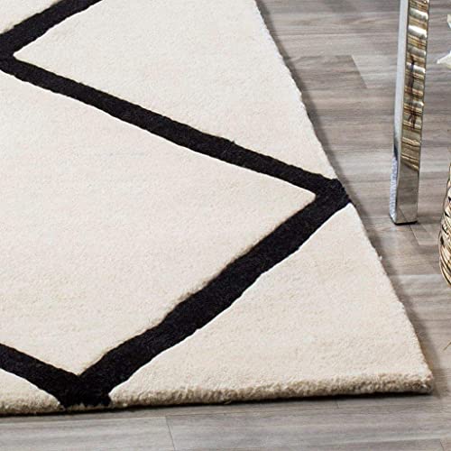 Image of Soft Pure Woolen Modern Collection Tufted Carpet for Living Room,Bedroom'Kitchen and Hall (5 X 7) Feet