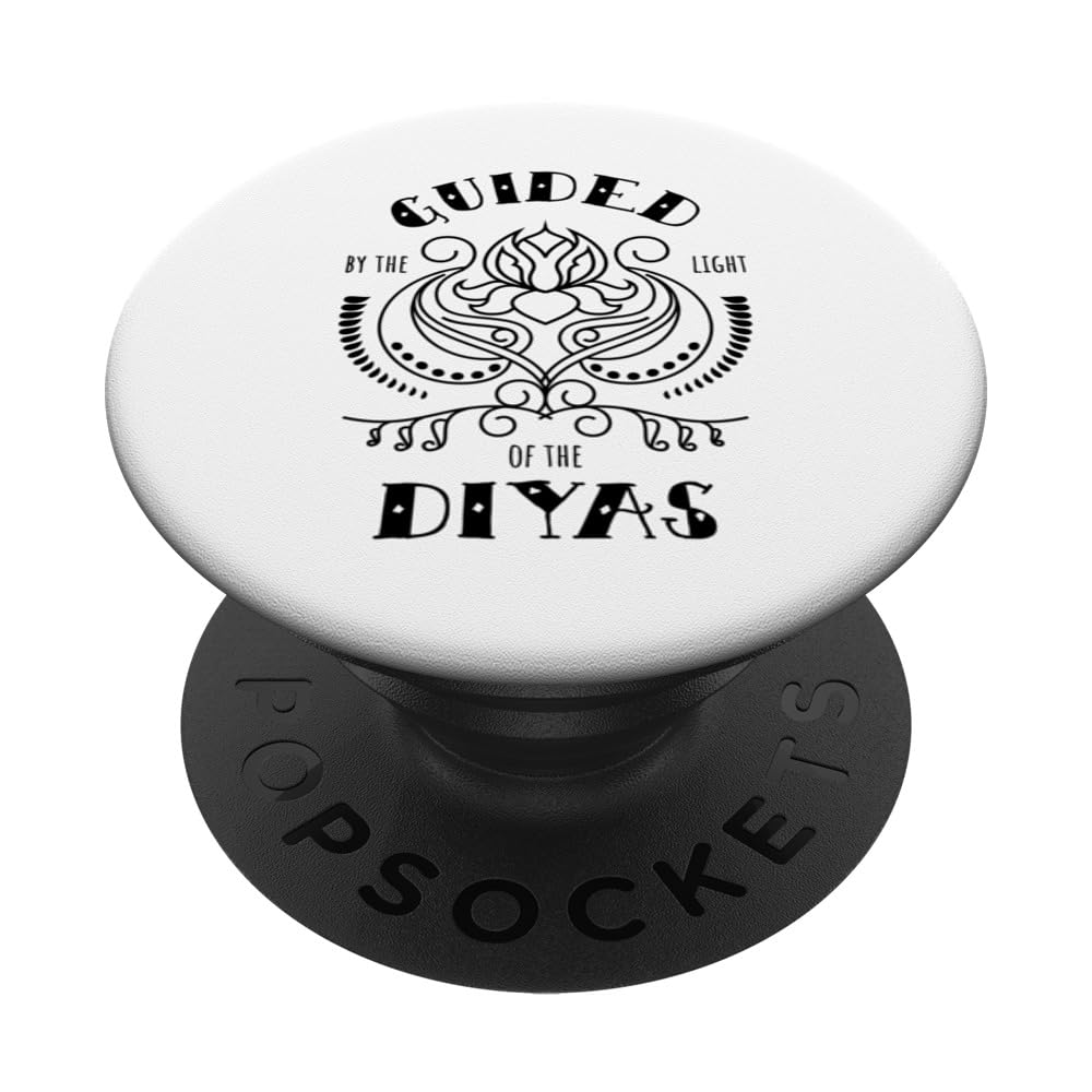 Guided by the light of the diyas PopSockets Swappable PopGrip