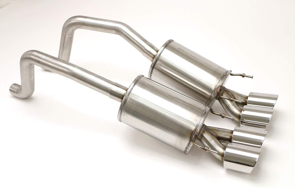 Billy Boat Performance Exhaust FCOR0525 PRT Bullet Exhaust System for Chevrolet Corvette C6