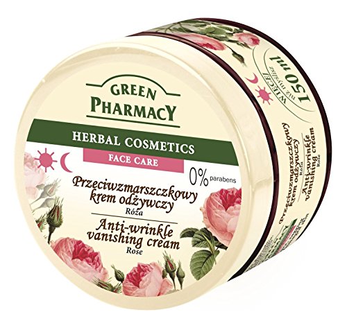 Preisvergleich Produktbild Green Pharmacy Antifalten Rosa Gesichtscreme 150ml