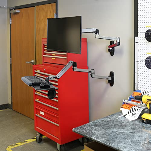 Image of Ergotron - LX Monitor Arm Extension - Add-on for LX Desk and LX Wall Monitor Arms, LX Keyboard Arm - Polished Aluminum