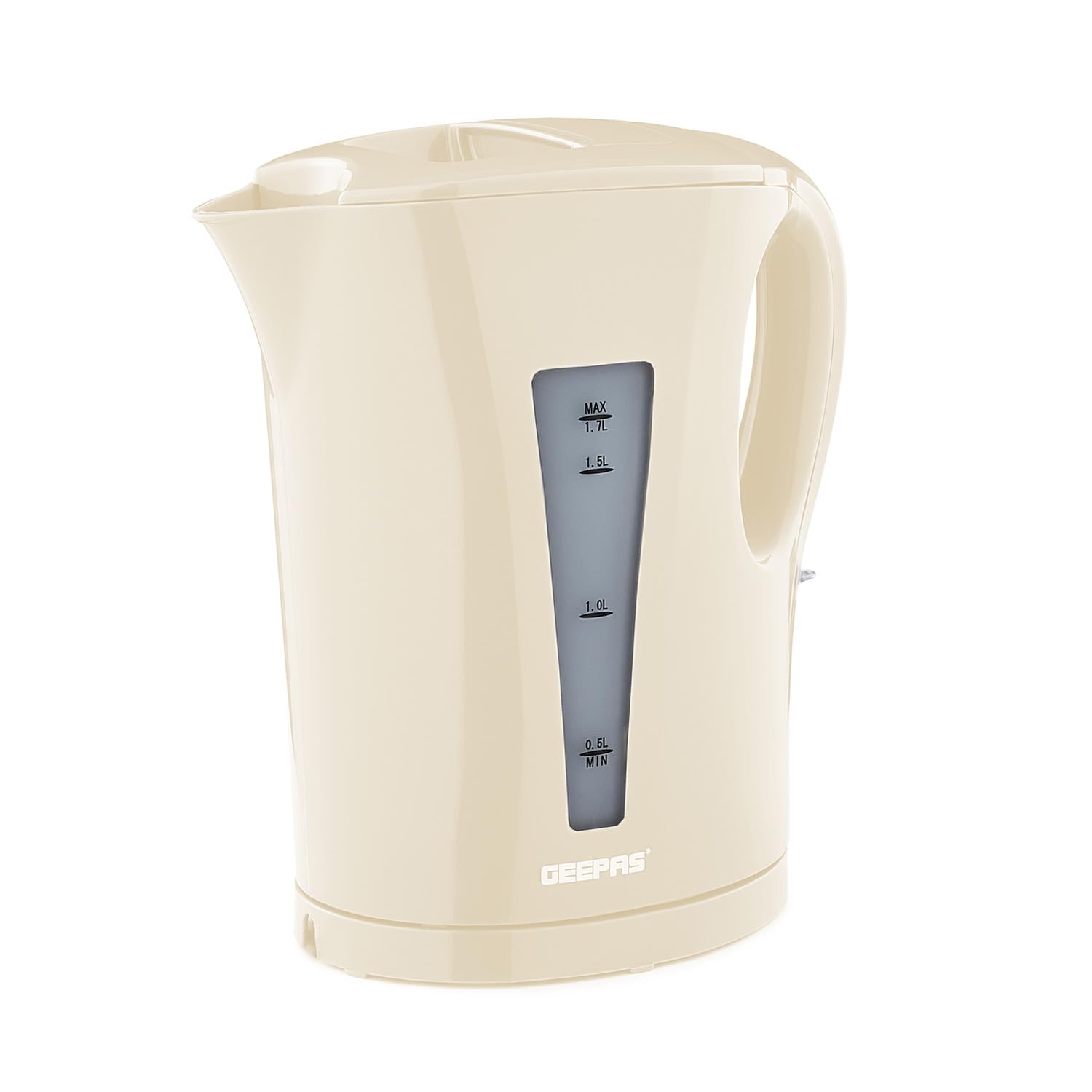 GEEPAS Electric Kettle | 1.7L Cordless Fast Boil Jug Kettle for Hot Water Tea or Coffee | Boil Dry Protection & Auto Shut Off | Illuminated Switch, Co