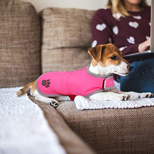 Image of Cold Weather Dog Coats Loft Reversible Winter Fleece Dog Vest Waterproof Pet Jacket Available in Extra Small, Small, Medium, Large Extra Large Sizes