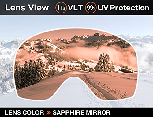 Lente de repuesto Oakley Flight Deck M espejo intercambiable con protección reflectante 2