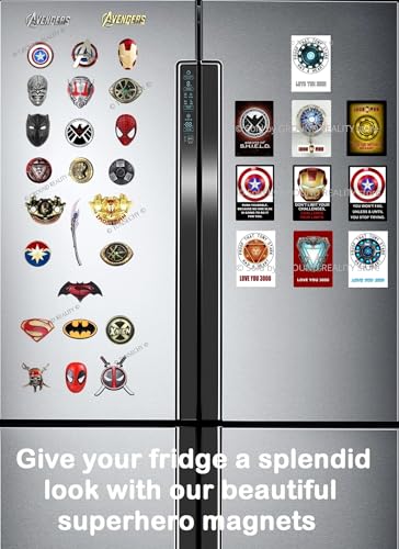 Image of Superhero Ironman Arc Reactor Nanotech Waterproof Digital Picture Magnet. Large Size 10cms x 7cms; Multi Color 1 Piece Ironman Arc Reactor Office Fridge Magnet. Iron Man Gift Souvenir AV-17