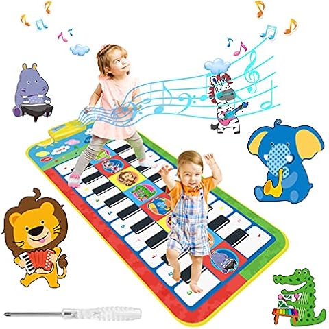 Alfombra Musical Gigante Tosiicop para Niños Cover