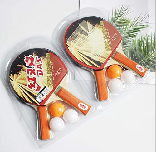 smartberry Table Tennis Bat and Balls Set,Ping Pong Paddle Set wi...