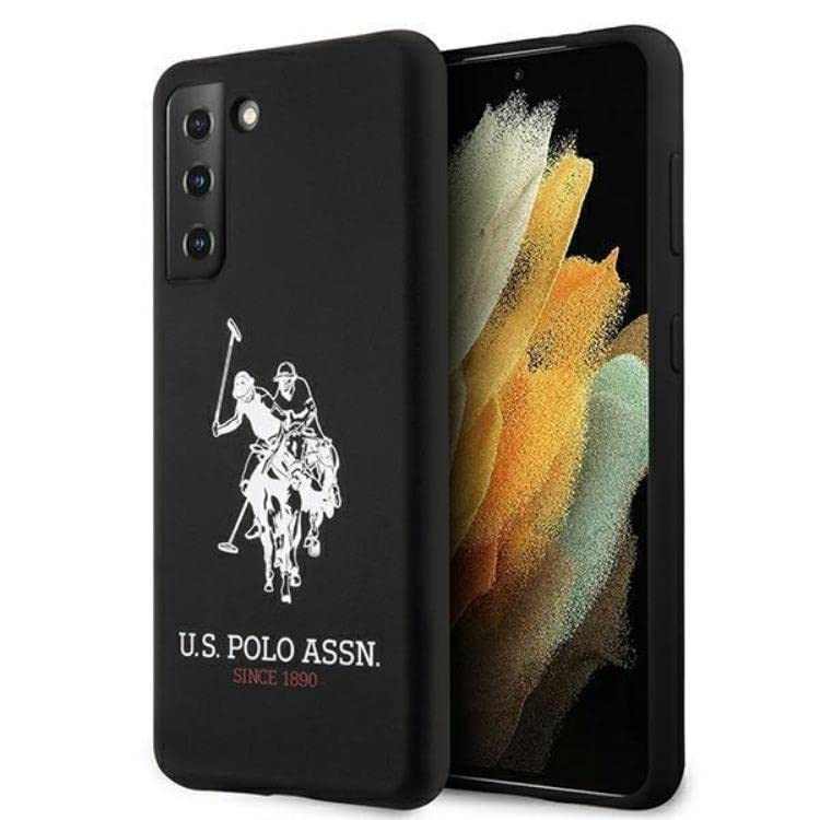 US Polo Couche arrière Logo Galaxy S21 Plus - Preto