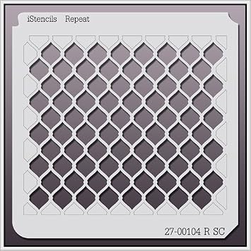 Repeat Wall Stencil 27-00104 R SC 18 X 18