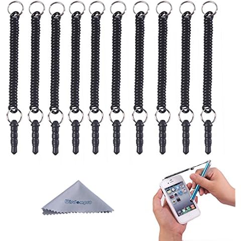 wisdompro 10 Pack Stylus Tether Strings Cover