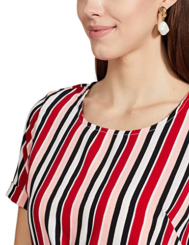 Image of EASYBUY Women's Crepe A-Line below The Knee Casual Dress
