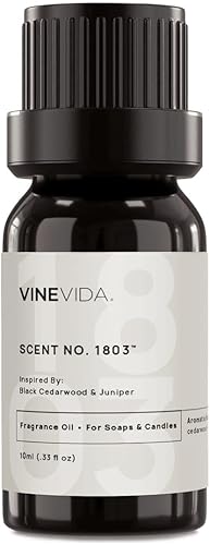 Miniatura 77 de VINEVIDA Aceite aromático n.º 4800 inspirado en un millón de hombres para fabricación de velas y jabón, fabricado en Estados Unidos