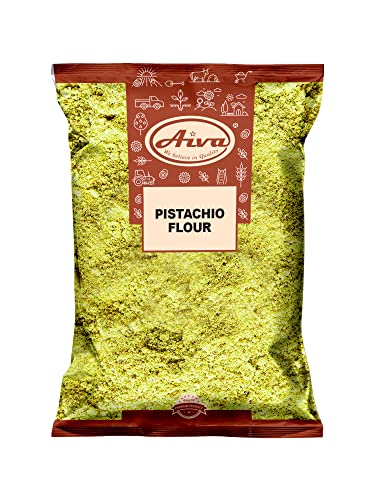 Aiva Pistachio Flour 1 LB (Ground Pistachio) – Finely Ground for Baking, Cooking, and Desserts