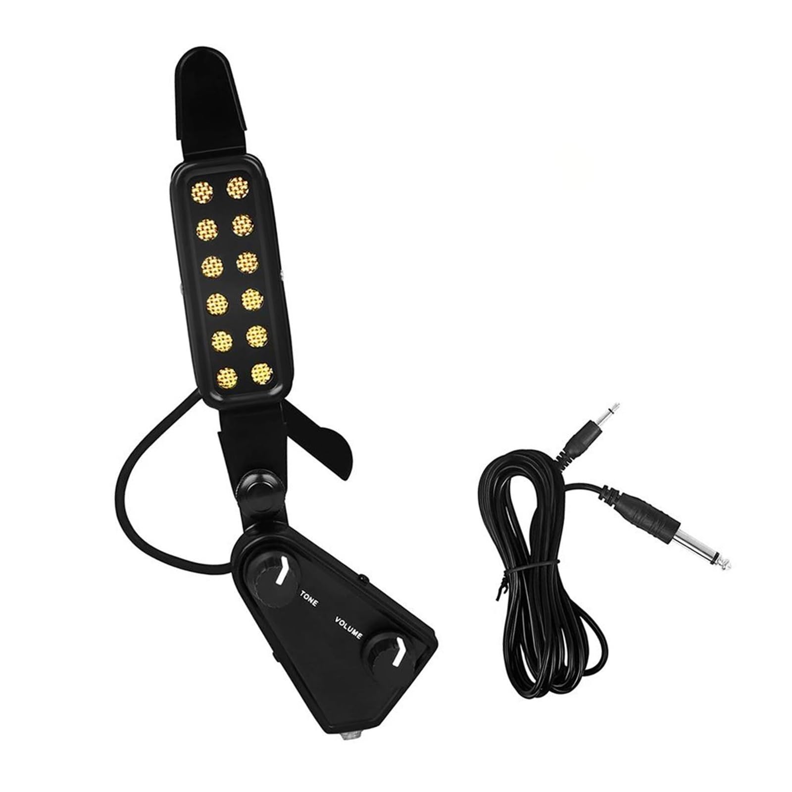 Pickup Per Chitarra Acustica Pickup Per Chitarra Acustica A 12 Fori Sensore Amplificatore Volume Regolabile Accessori Professionali