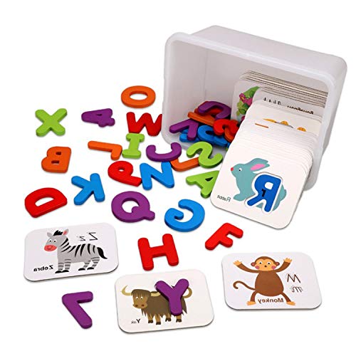 Buy BAIVYLE Numbers and Alphabet Flash Cards for Toddler Preschool