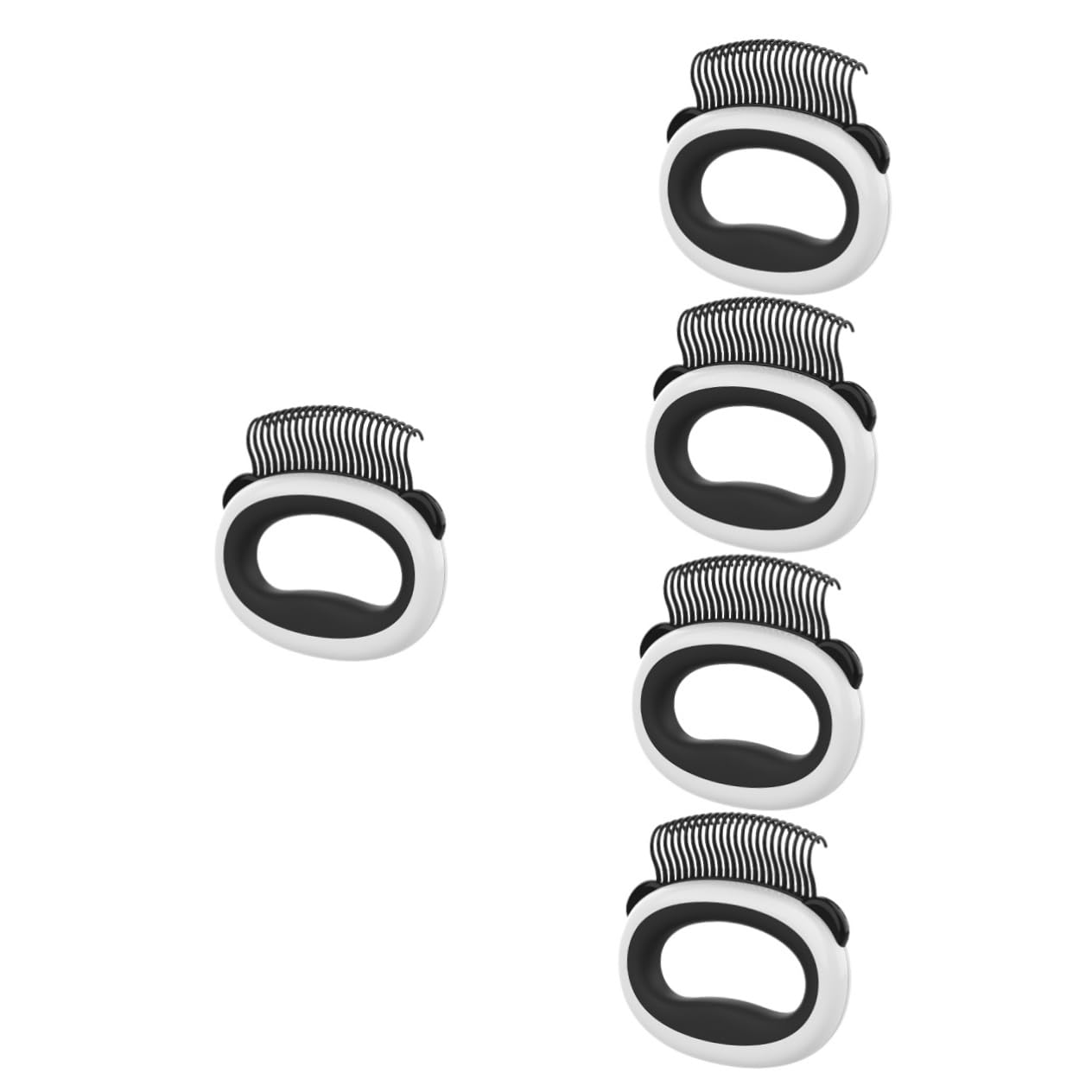 FOMIYES 5piezas Cepillo De Grooming Para Gatos y Perros Peine De Limpieza Para Mascotas Masaje y Eliminación De Pelo Muerto Accesorio Para Cuidado De Mascotas Casa